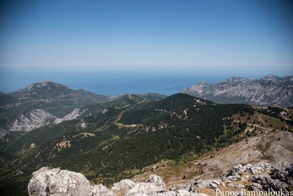 Θέα προς Αιγαίο Πέλαγος
