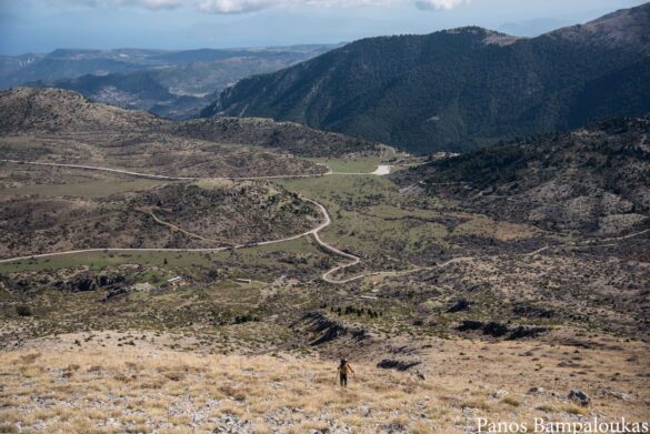 Το οροπέδιο πίσω μας