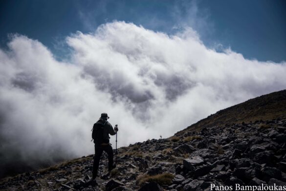 Λίγα μέτρα πριν την κορυφή