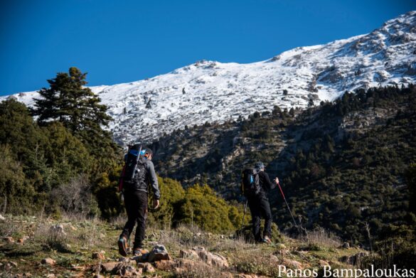 Πρώτο απότομο σημείο με μεγάλες πέτρες